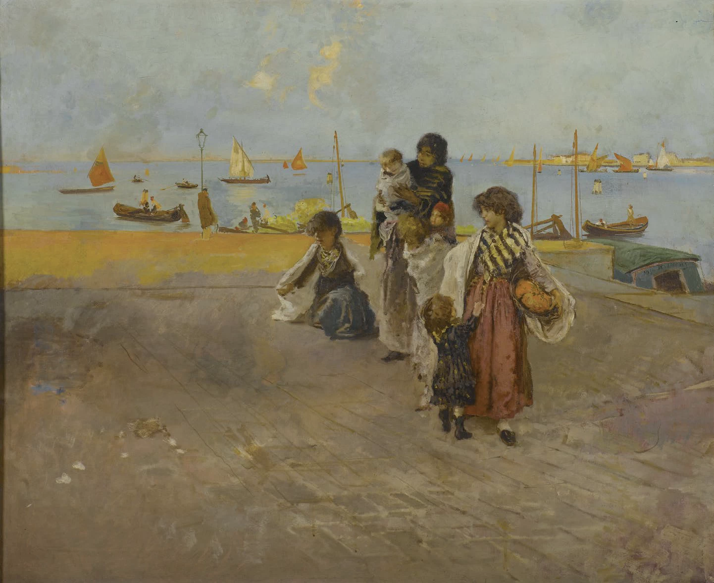 Fondamenta a Chioggia - Galleria d’Arte Moderna, Milano